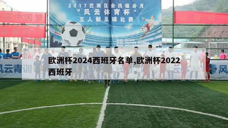 欧洲杯2024西班牙名单,欧洲杯2022西班牙